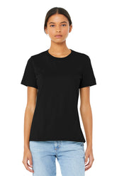 BELLA+CANVAS® Women’s Relaxed Jersey Short Sleeve Tee - Black - S